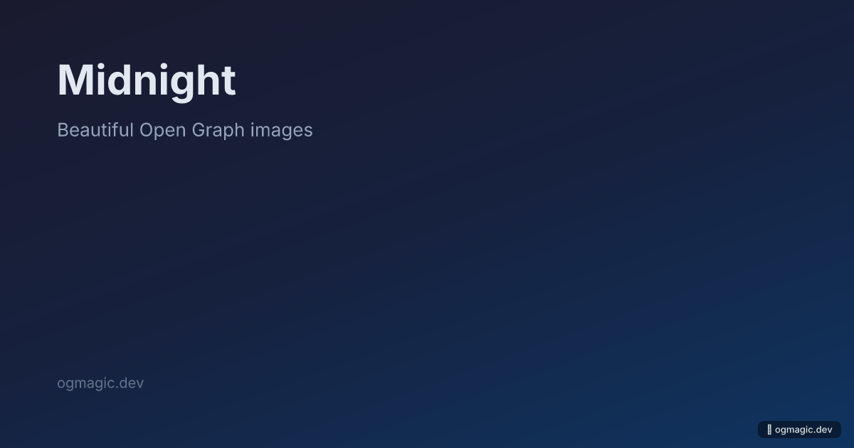 Midnight preview