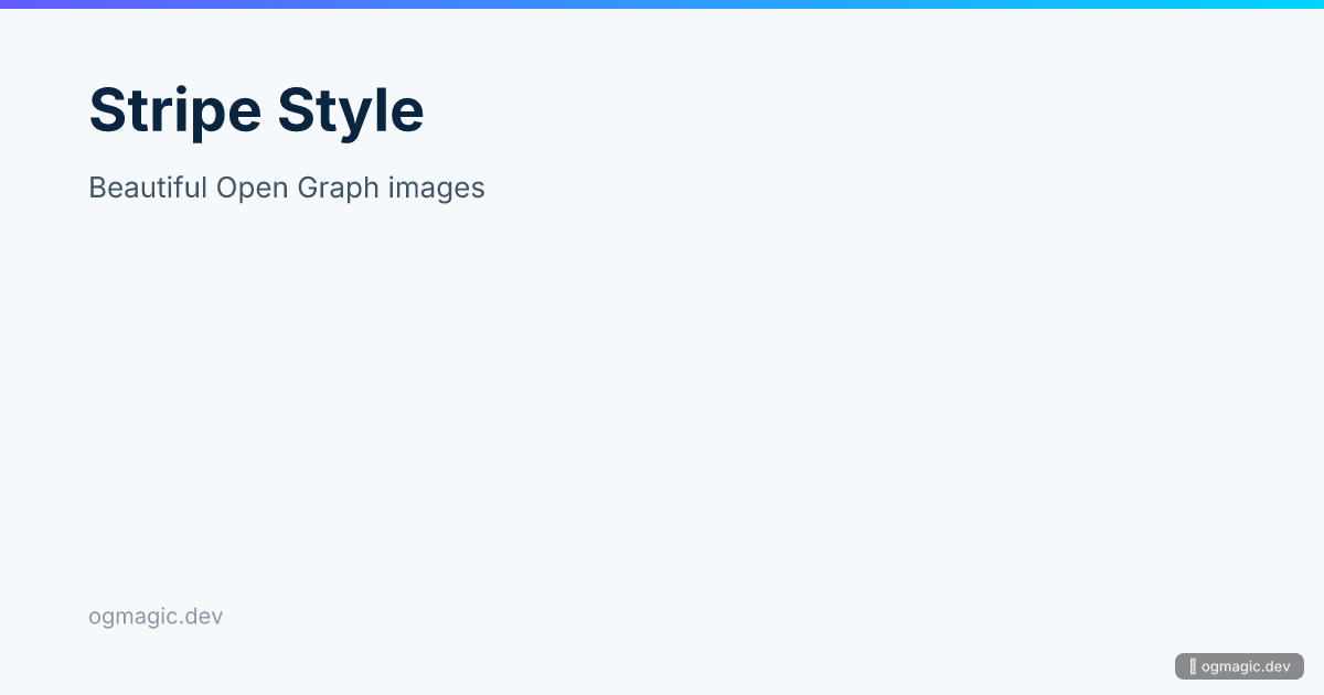 Stripe Style preview